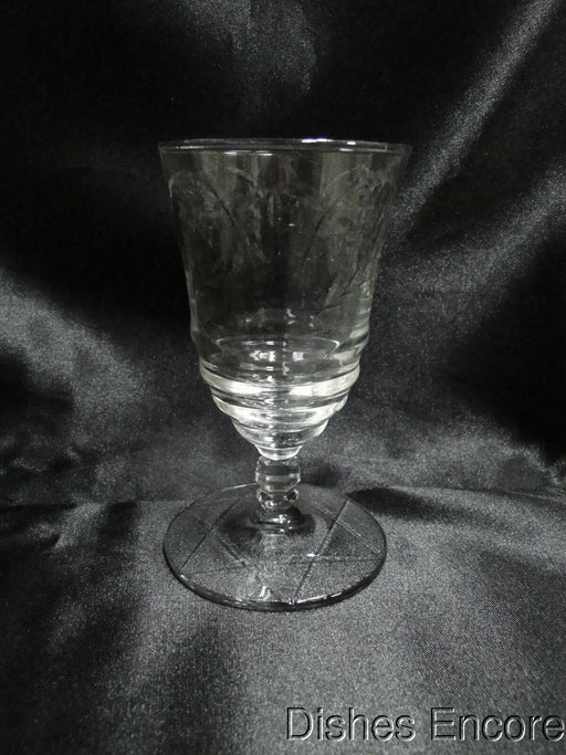 Rock Sharpe Normandy, Stem 3005, Cut Florals: Juice Glass (es), 4 7/8" Tall