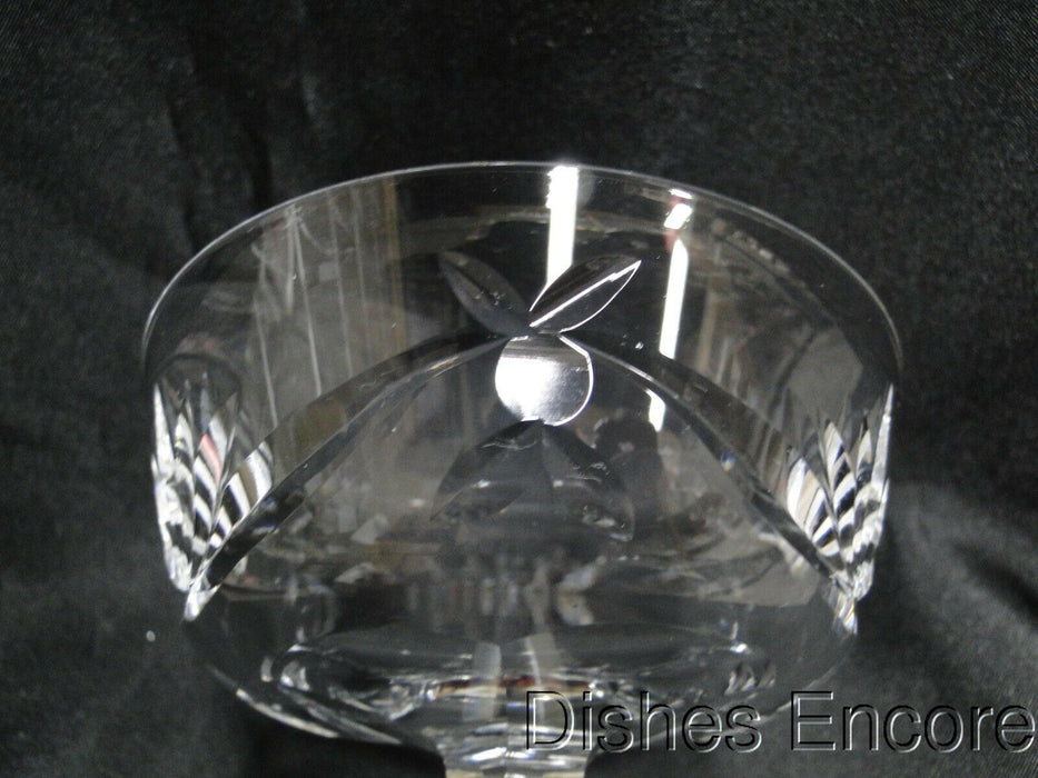 Waterford Crystal Ashling, Cut Fans & Panels: Champagne / Sherbet (s), 4 1/8"