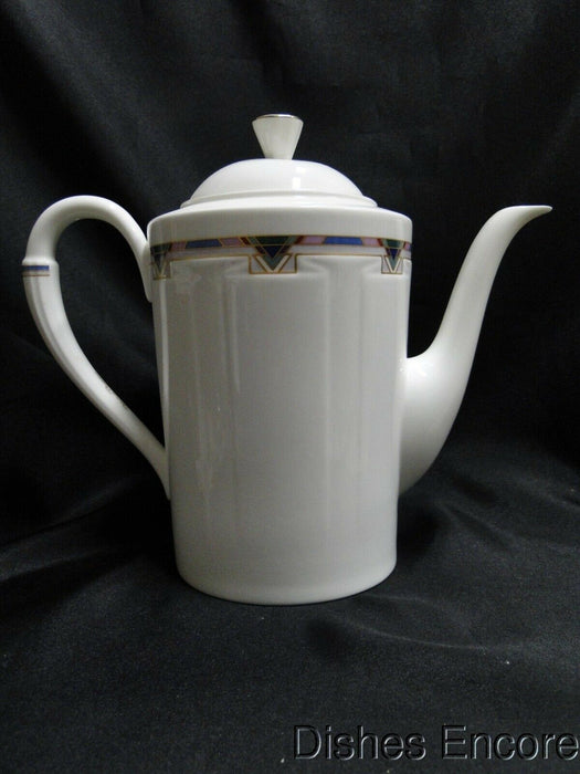 Villeroy & Boch Park Avenue, Paloma Picasso: Coffee Pot & Lid, 8" Tall