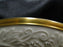 Lenox Plantation Collection, Ivory, Embossed Grapes, Gold: Round Platter 12.75"