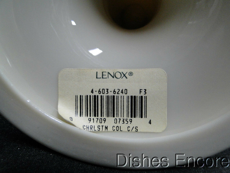 Lenox Charleston, Pastel Floral Band, Platinum: Tall Candlestick (s), 7" Tall