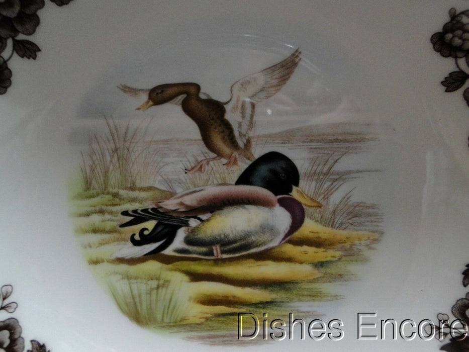 Spode Woodland Mallard Duck, England: NEW Ascot Cereal / Soup Bowl, 8", Box