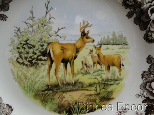 Spode Woodland Mule Deer, England: NEW Dinner Plate (s), 10 1/2", Box