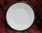 Franciscan Indigo, Black Band, Platinum: Dinner Plate (s), 10 1/2"
