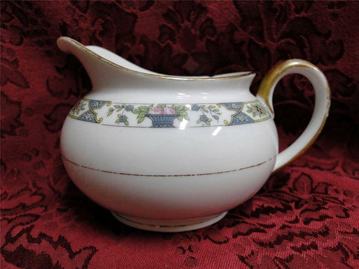 Noritake Rochambeau, 61228, Blue Basket of Flowers: Creamer / Cream Pitcher