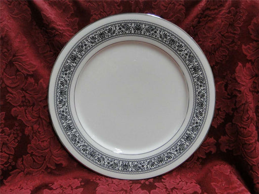 Noritake Prelude, 7570, Black Scroll & Fan Band: Dinner Plate (s), 10 5/8"