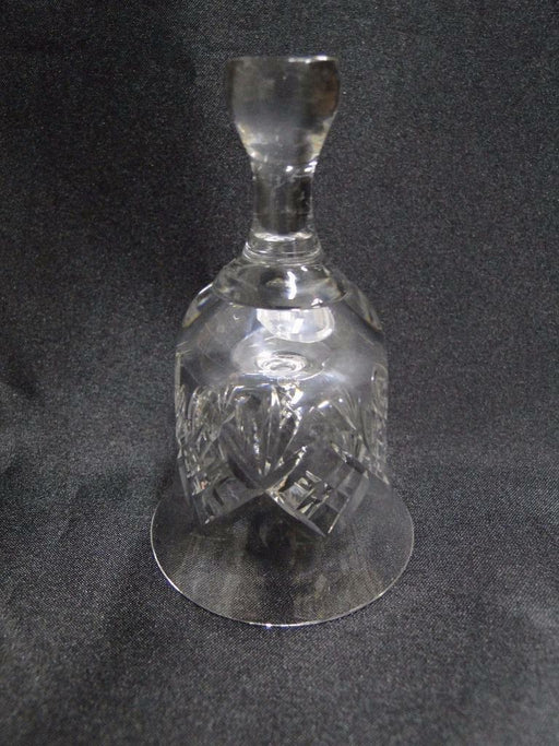 Edinburgh The Master's Miniatures, Cut Fans: Glass Bell, 3 1/2" Tall, As Is