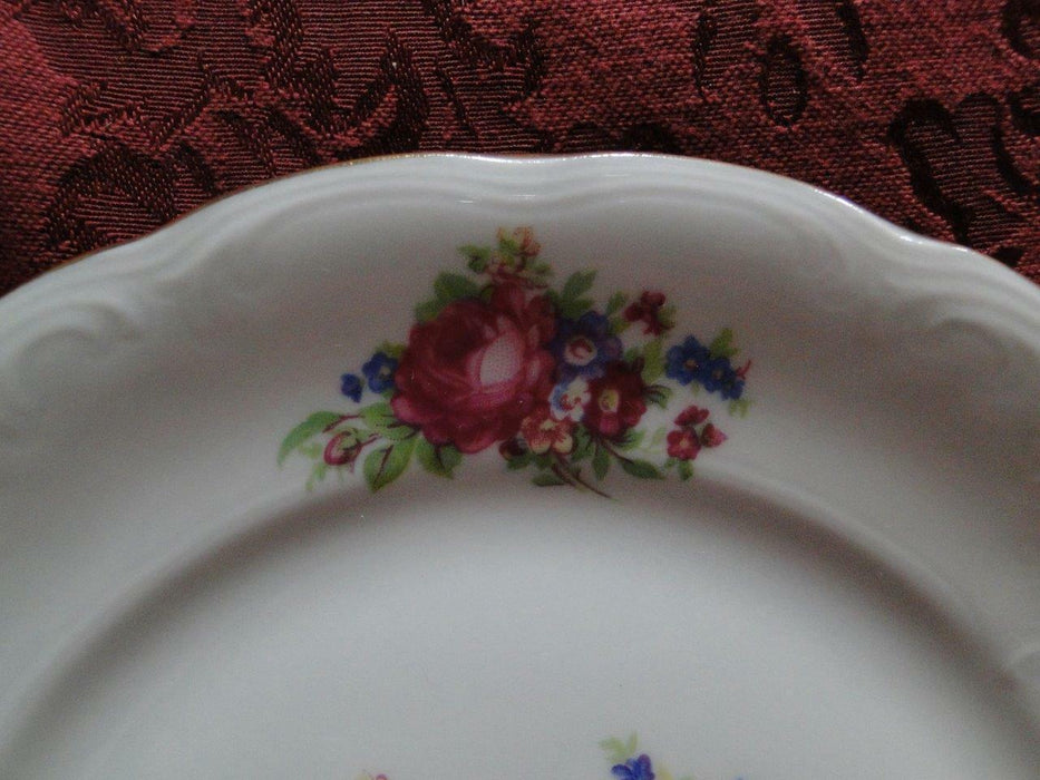 Wawel Anastasia, Floral Sprays, Embossed Scrolls: Bread Plate (s), 6 3/4"