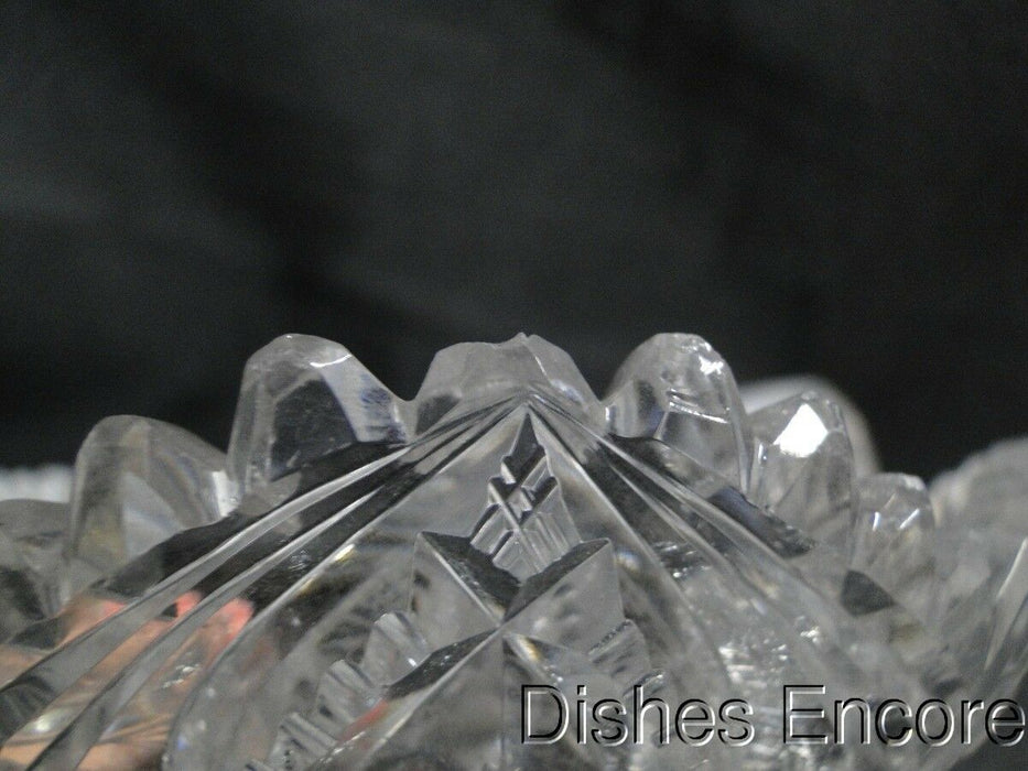 Cut Glass Bon Bon w/ Handle, MG#148, 6 1/2", As Is