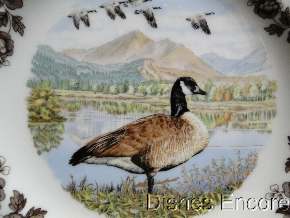 Spode Woodland Canada Goose, England: NEW Salad Plate (s), 7 3/4", Box