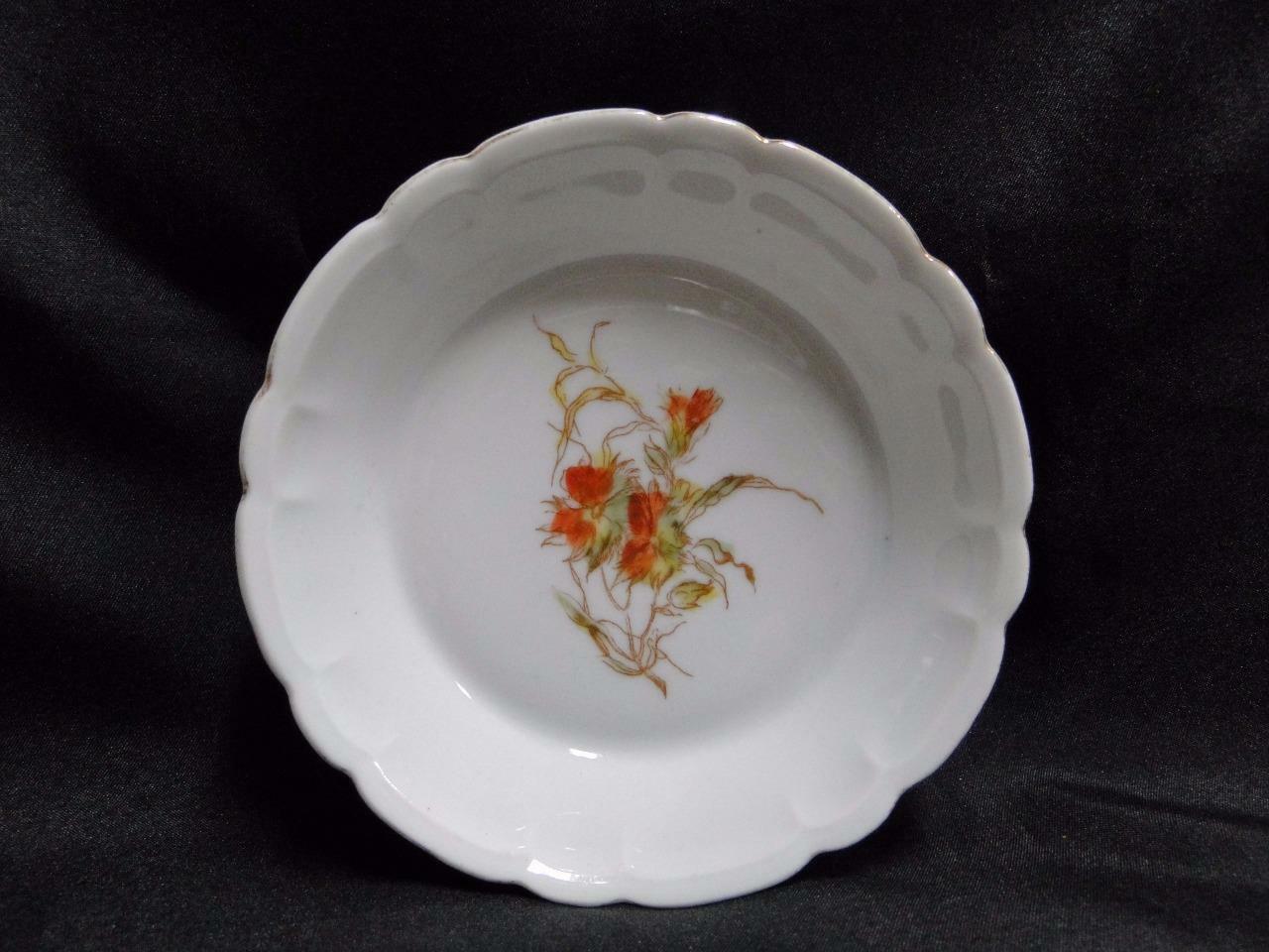 Schwalb Brothers (BSM), Coral Flowers: Fruit Bowl (s) 5 1/4", Design #1