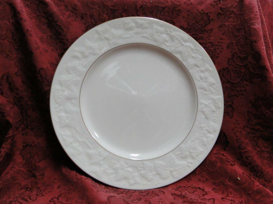 Noritake Halls of Ivy, 7341, Ivory w/ Raised Leaves: Dinner Plate (s), 10 7/8"