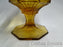 Independence Octagonal Amber: Champagne / Sherbet (s), 4" Tall