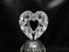 Bleikristall Diamantham (W Germany), 24% Lead Crystal: Bell, 6 1/2" --  MG#143