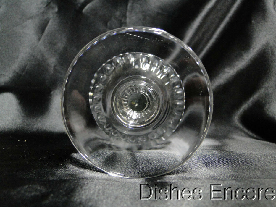 Rock Sharpe 2015-2, X's & Ovals: Water or Wine Goblet, 6 3/8", As Is