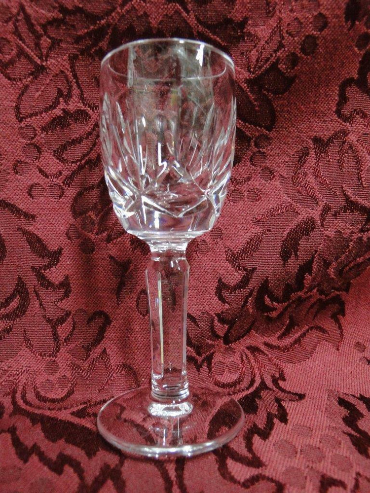 Waterford Crystal Kildare, Vertical & Criss Cross Cuts: Cordial (s), 4" Tall