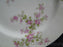 Haviland (Limoges) Schleiger 29a, Pink Flowers, Green: Luncheon Plate, 8 5/8"