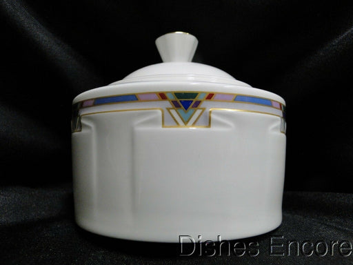 Villeroy & Boch Park Avenue, Paloma Picasso: Sugar Bowl & Lid, 3 3/8" Tall