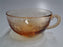 Fostoria Vesper Amber, Etch #275, Stem #5093, Floral: 2" Cup only, No Saucer