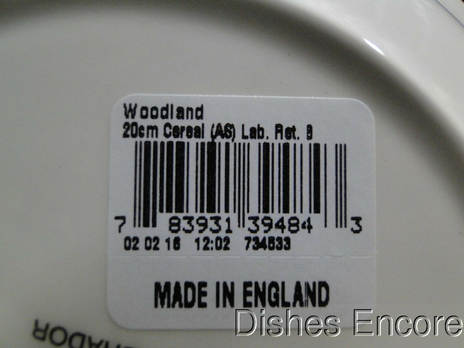 Spode Woodland Black Labrador Hunting Dog: NEW Ascot Cereal / Soup Bowl 8", Box