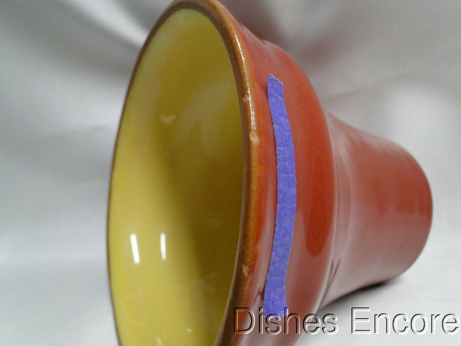 Vietri Paprika (Italy), Red & Yellow Pottery: Mug (s), 3 7/8" Tall -- As Is