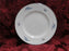 Syracuse Celeste, Blue Leaves on Rim, Platinum: Bread Plate (s), 6 1/4"