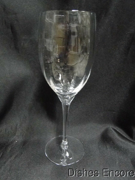Lenox Crystal Fantasy, Clear Optic: Water or Wine Goblet, 8 1/4" Tall