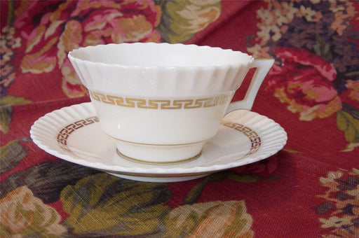 Lenox Corinthian, Ivory w/ Gold Trim: Cup & Saucer Set (s)