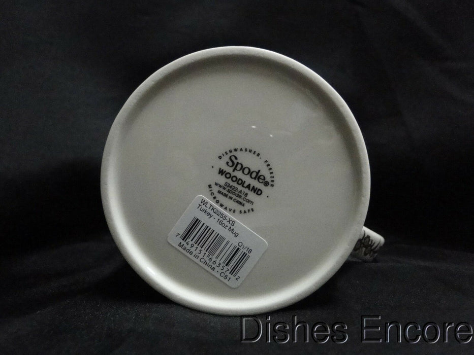 Spode Woodland Turkey Game Bird: NEW Mug (s), 4 1/4" Tall, 16 oz