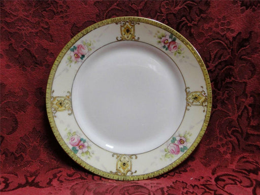 Noritake Pink Florals w/ Raised Gold: Bread Plate (s), 6 1/2"