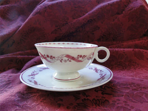 Haviland (New York) Holmsford, Pink Design: Cup & Saucer Set (s)