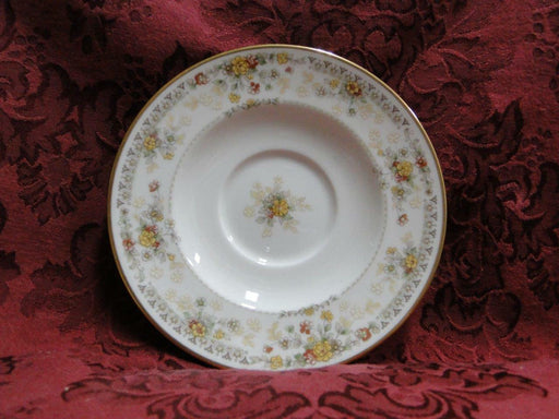 Noritake Salisbury, 9723, Multicolor Floral on Cream: 5 7/8" Saucer (s), No Cup
