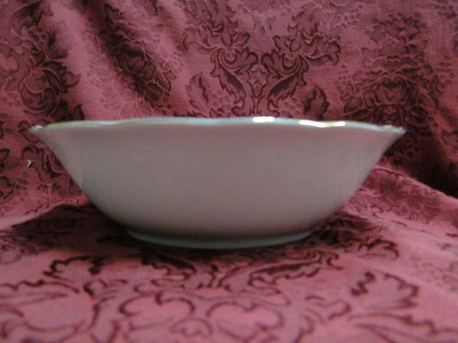 Wawel WAV11, Floral Sprays, Embossed: Round Serving Bowl, 9 x 2 1/2" Tall