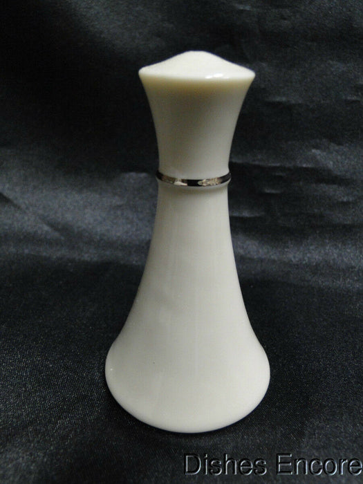 Lenox Baronet Collection, Platinum Trim: Salt Shaker, 4 3/4", 3 Holes