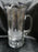 Toscany (Romania) Clear w/ Gray Cut Sailboat, Original Sticker: Pitcher, 10"