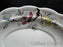 Booths Chinese Tree A8001, Red, Blue, Yellow: Gravy Underplate Only, Crazing
