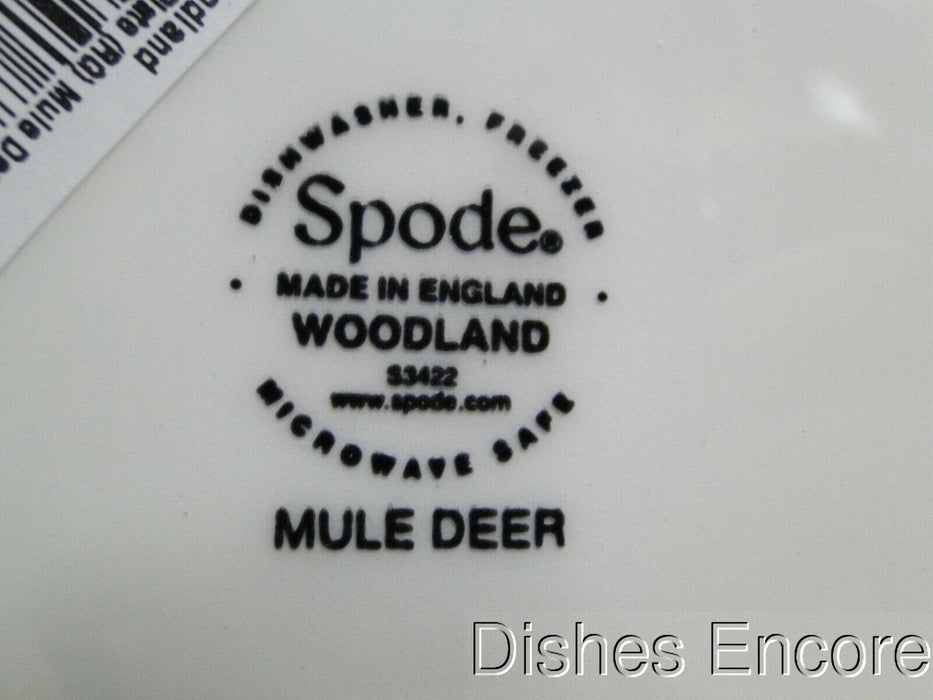 Spode Woodland Mule Deer, England: NEW Salad Plate (s), 7 3/4", Box