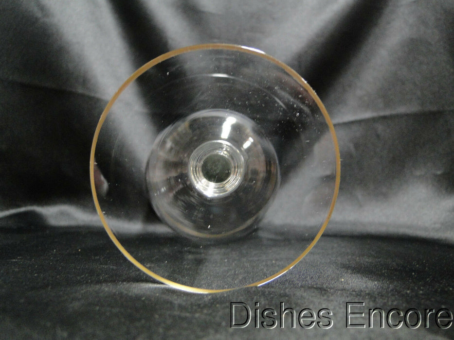 Double Gold Trim Gold Trim: Water or Wine Goblet, 7 7/8" Tall -- CR#093