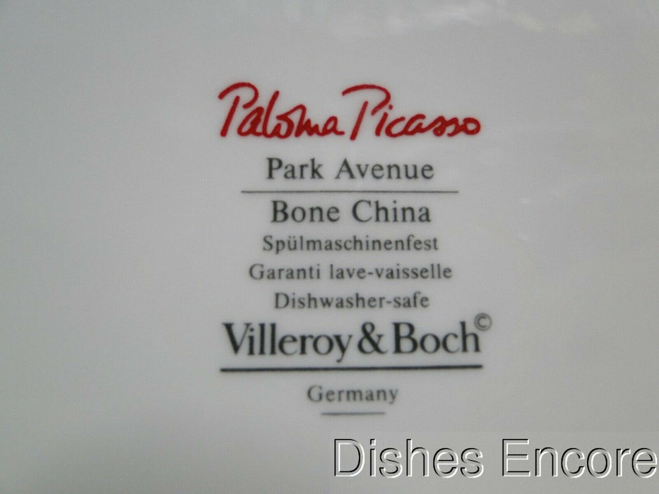 Villeroy & Boch Park Avenue, Paloma Picasso: Round Serving Bowl, 8 3/8" x 3 1/8"