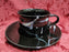 Mikasa Opus Black, Calla Lily: Cup & Saucer Set (s)