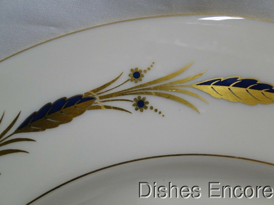 Lenox P459B: Ivory w/ Cobalt Blue & Gold Wheat: Dinner Plate (s), 10 1/2"