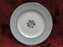 Royal Doulton Kingsmere H4909, Gray Band, Platinum: Bread Plate (s), 6 1/8"