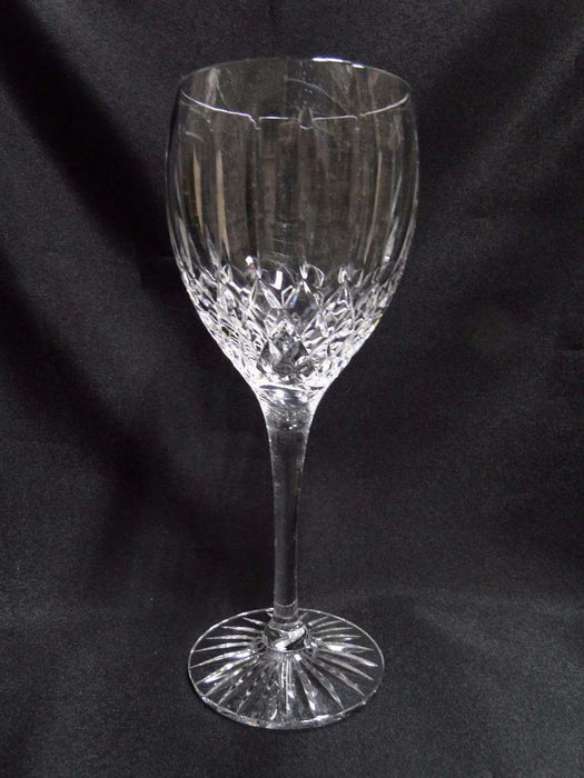 Royal Doulton Hampstead, Vertical & Criss Cross: Water or Wine Goblet 7 7/8"