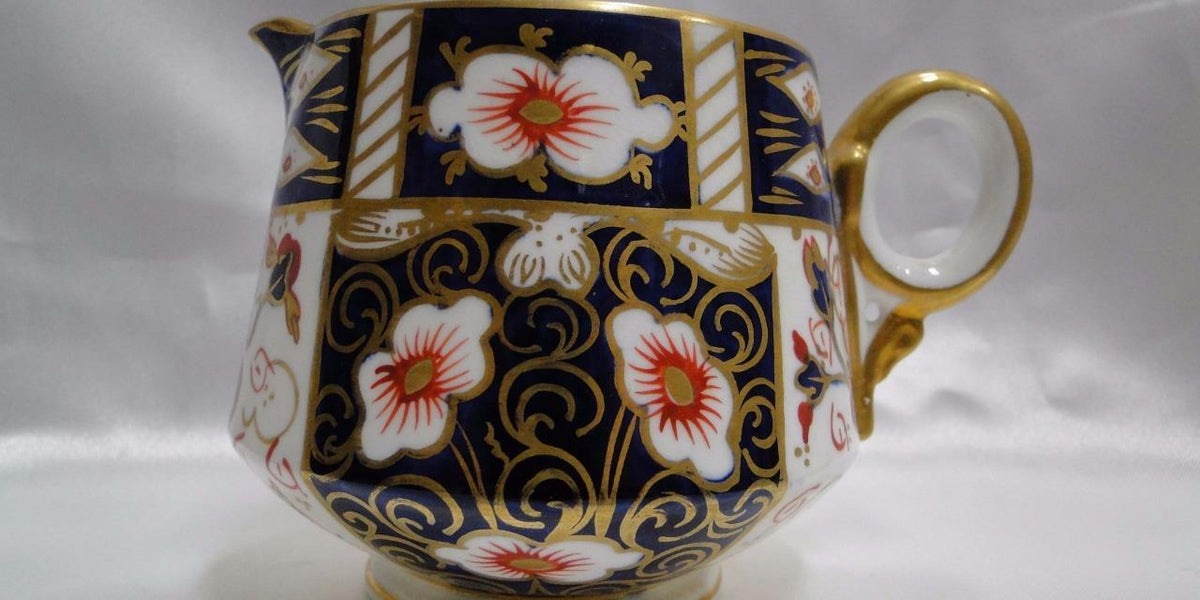 Royal Crown Derby Traditional Imari: Creamer / Cream Pitcher 3 1/8