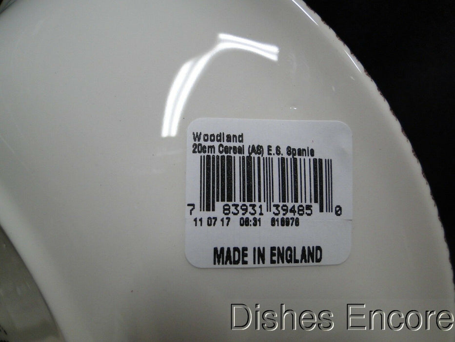 Spode Woodland English Springer Spaniel: NEW Ascot Cereal / Soup Bowl 8", Box