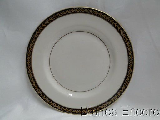 Haviland (New York) Lauria, Cobalt w/Gold Laurel: Bread Plate, 6 7/8", As Is