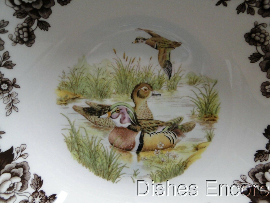 Spode Woodland Wood Duck, England: NEW Ascot Cereal / Soup Bowl, 8", Box