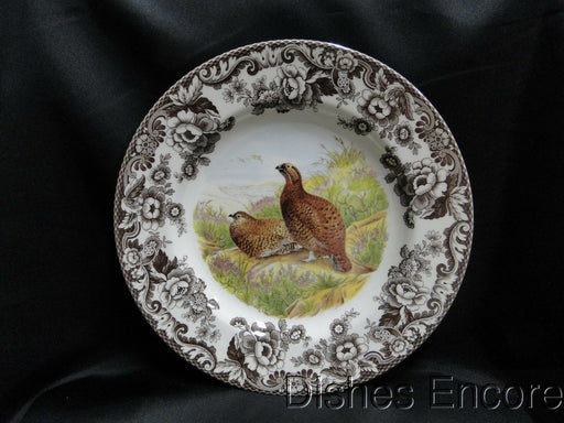 Spode Woodland Red Grouse Game Bird, England: NEW Dinner Plate, 10 1/2", Box