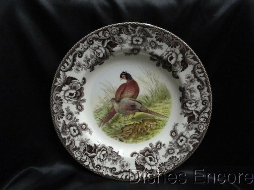 Spode Woodland Pheasant Game Bird, England: NEW Dinner Plate, 10 1/2", Box