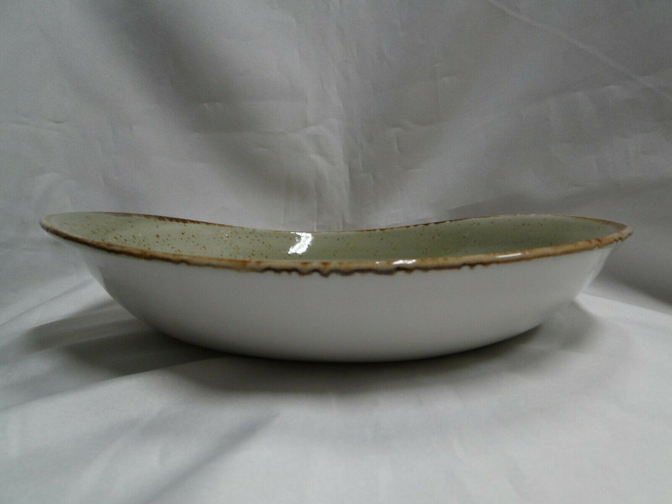 Steelite Craft, England: NEW Green Freestyle Bowl (s), 11" x 1.5"